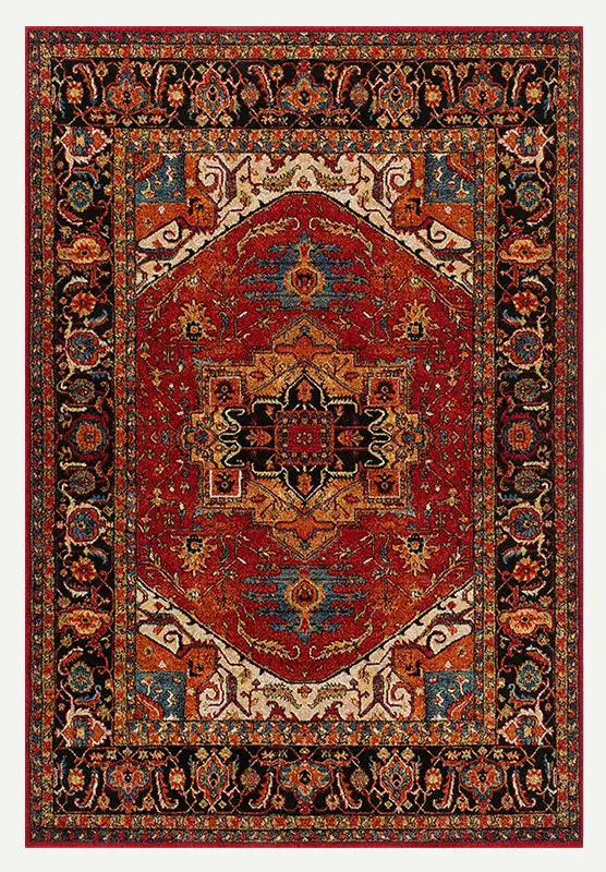 Luxury Carpet Floor Mat Washable Antique Persian Rugs Anti slip