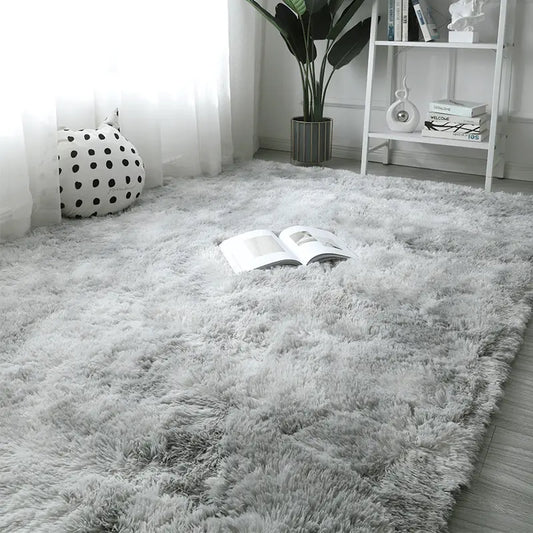 XunYao Wholesale Price Hot Sale High Quality Home Use Anti-slip Soft Fluffy Area Rug White Faux Fur Sheepskin Carpet