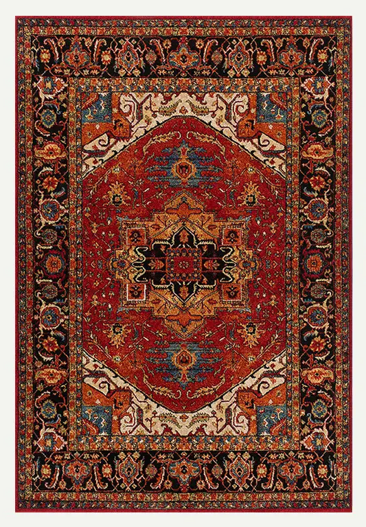 Luxury Carpet Floor Mat Washable Antique Persian Rugs Anti slip